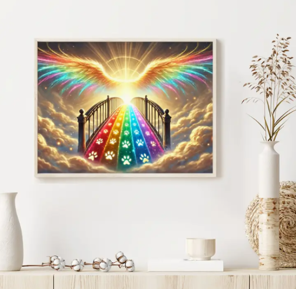 Diamond Painting Regenbogenbrücke